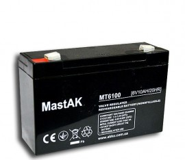 Аккумулятор MT6100 Mastak (6V/10Ah)