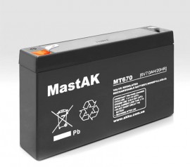 Аккумулятор MT670 Mastak (6V/7Ah)